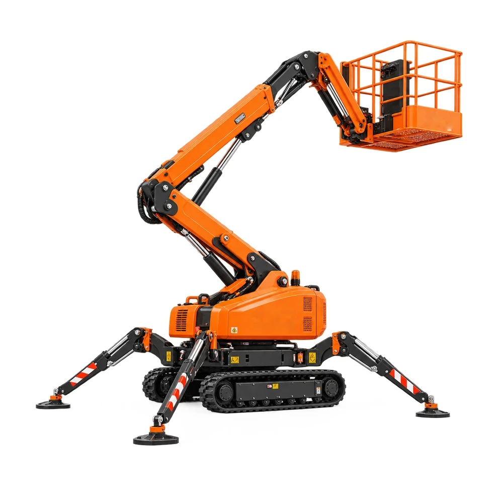 Spider / tracked boom lifts