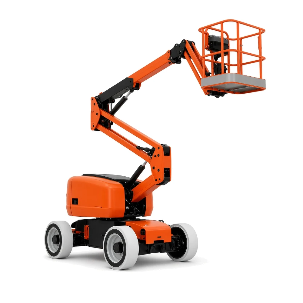 Articulated boom lifts