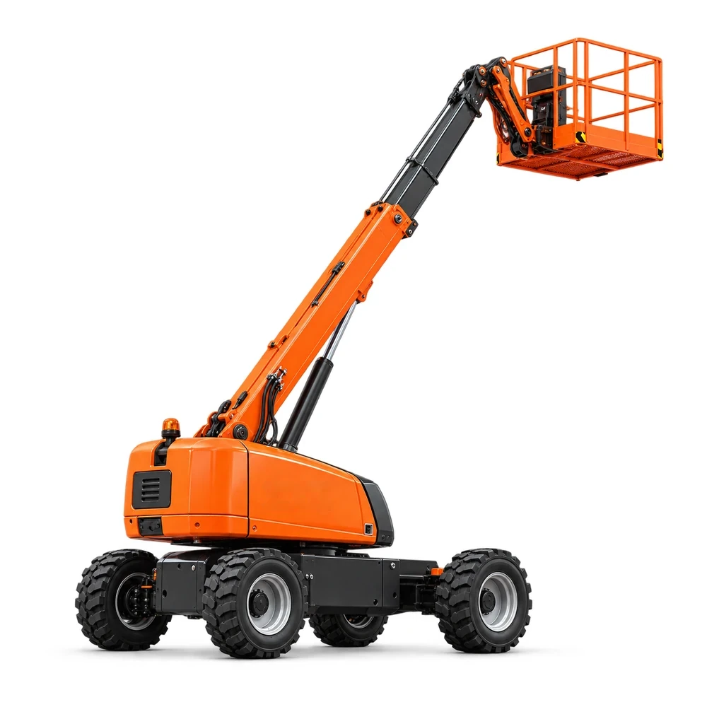 Telescopic boom lifts
